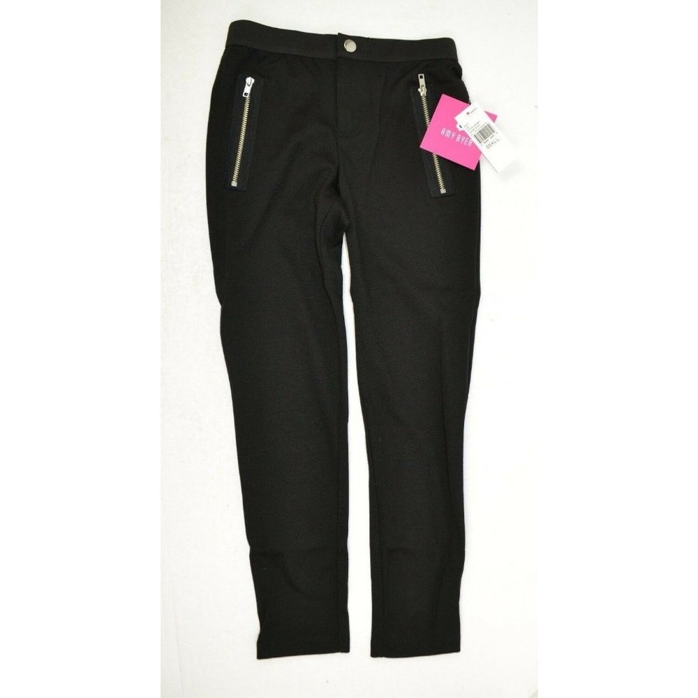 Amy Byer Big Girls Skinny Pants, Zipper Pockets